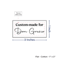 PPLR_HIDDEN_PRODUCT Print your Logo or Image on FLAT Cotton Tags
