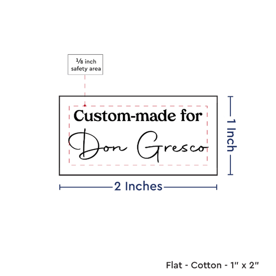 PPLR_HIDDEN_PRODUCT Print your Logo or Image on FLAT Cotton Tags