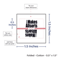 PPLR_HIDDEN_PRODUCT Print Your Logo or Image on FOLDED Cotton Tags