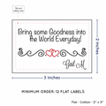 PPLR_HIDDEN_PRODUCT Double Heart Quote (2"x3" Cotton - 12 labels/set)