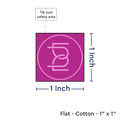 PPLR_HIDDEN_PRODUCT Print your Logo or Image on FLAT Cotton Tags