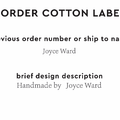 PPLR_HIDDEN_PRODUCT Reorder Previous Label Design - COTTON