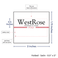 PPLR_HIDDEN_PRODUCT Print your Logo or Image on Satin Tags (2" wide - Satin)