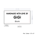PPLR_HIDDEN_PRODUCT Text Only Medium Large Label (1.5"x3"-Cotton)