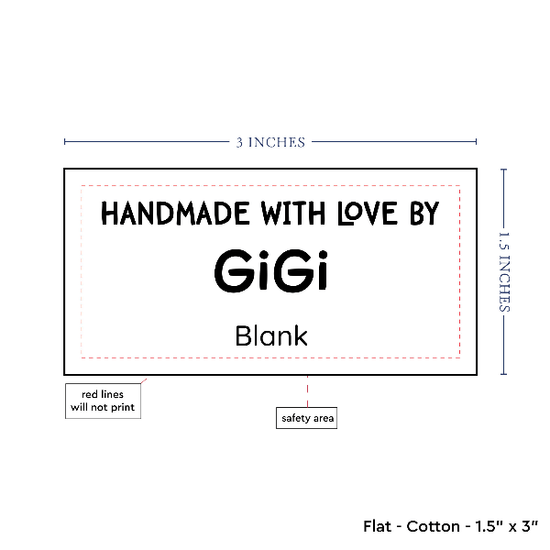PPLR_HIDDEN_PRODUCT Text Only Medium Large Label (1.5"x3"-Cotton)
