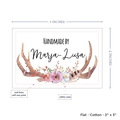 PPLR_HIDDEN_PRODUCT Boho Antlers and Flowers (2"x3"-Cotton)
