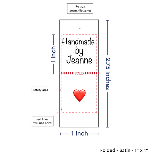 PPLR_HIDDEN_PRODUCT Handmade Square (1" wide - Satin)