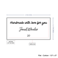 PPLR_HIDDEN_PRODUCT Text Only Medium Large Label (1.5"x3"-Cotton)