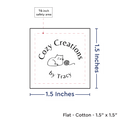 PPLR_HIDDEN_PRODUCT Print your Logo or Image on FLAT Cotton Tags
