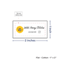 PPLR_HIDDEN_PRODUCT Print your Logo or Image on FLAT Cotton Tags
