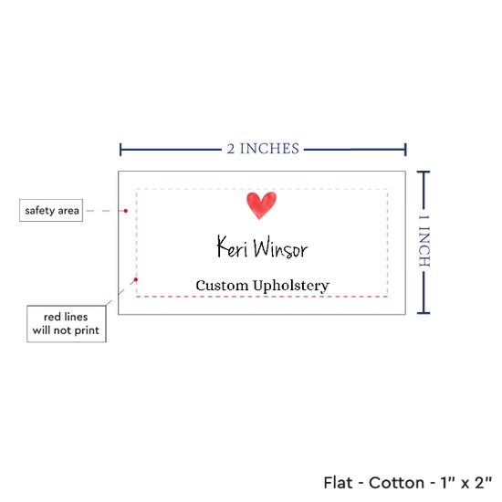 PPLR_HIDDEN_PRODUCT Simple Heart (2"x1"-Cotton)