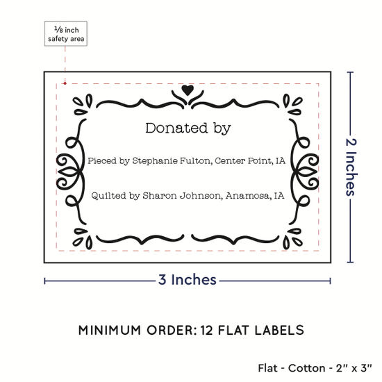 PPLR_HIDDEN_PRODUCT Swirl Accent Border (2"x3" Cotton - 12 labels/set)