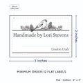 PPLR_HIDDEN_PRODUCT Winter Birds with Fill in Blanks (2"x3" Cotton - 12 labels/set)