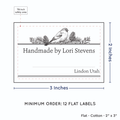PPLR_HIDDEN_PRODUCT Winter Birds with Fill in Blanks (2"x3" Cotton - 12 labels/set)