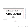 PPLR_HIDDEN_PRODUCT Text Only Medium Large Label (1.5"x3"-Cotton)