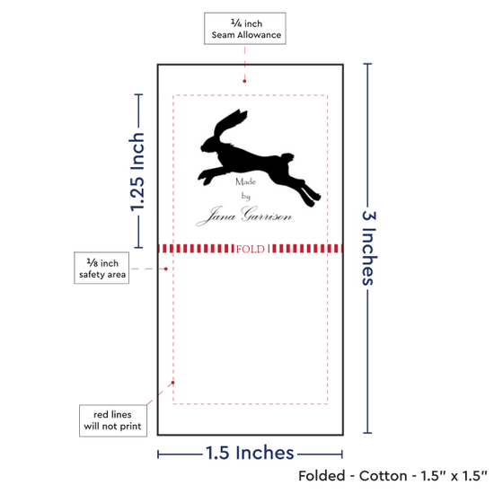 PPLR_HIDDEN_PRODUCT Print Your Logo or Image on FOLDED Cotton Tags