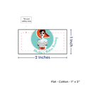 PPLR_HIDDEN_PRODUCT Print your Logo or Image on FLAT Cotton Tags