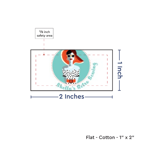 PPLR_HIDDEN_PRODUCT Print your Logo or Image on FLAT Cotton Tags