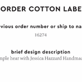 PPLR_HIDDEN_PRODUCT Reorder Previous Label Design - COTTON