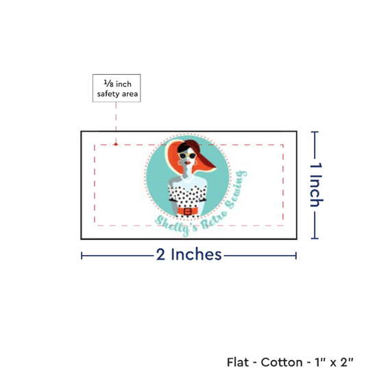 PPLR_HIDDEN_PRODUCT Print your Logo or Image on FLAT Cotton Tags