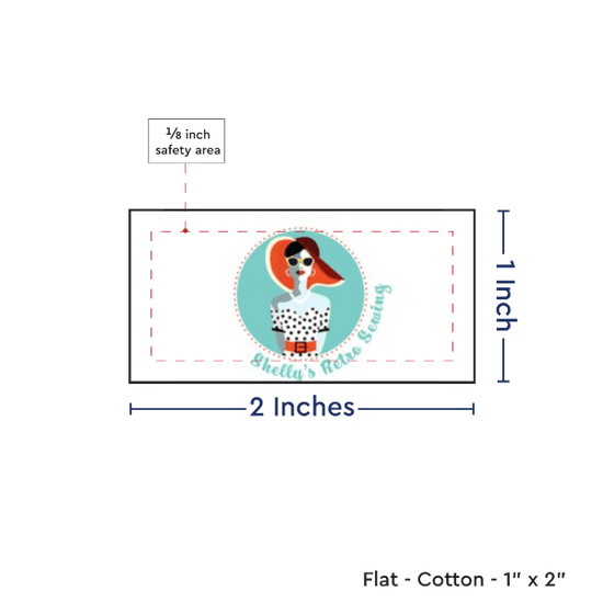 PPLR_HIDDEN_PRODUCT Print your Logo or Image on FLAT Cotton Tags