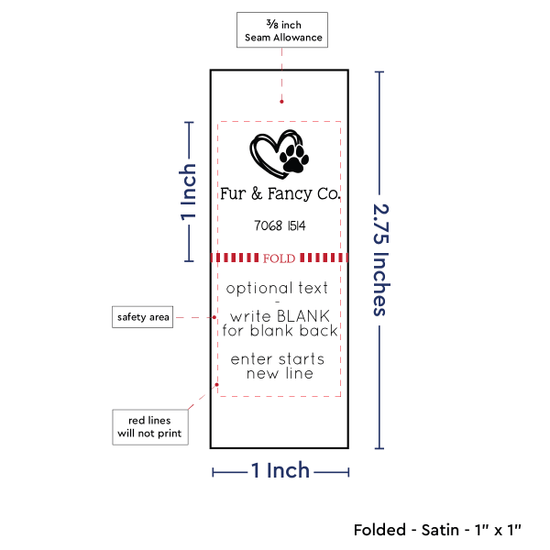 PPLR_HIDDEN_PRODUCT Heart and Paw Print (1" wide - Satin)