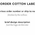 PPLR_HIDDEN_PRODUCT Reorder Previous Label Design - COTTON