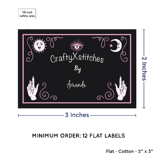 PPLR_HIDDEN_PRODUCT Spirit Board (2"x3" Cotton - 12 labels/set)