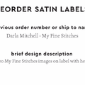 PPLR_HIDDEN_PRODUCT Reorder Previous Label Design - SATIN