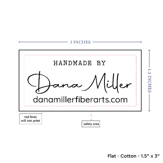 PPLR_HIDDEN_PRODUCT Text Only Medium Large Label (1.5"x3"-Cotton)