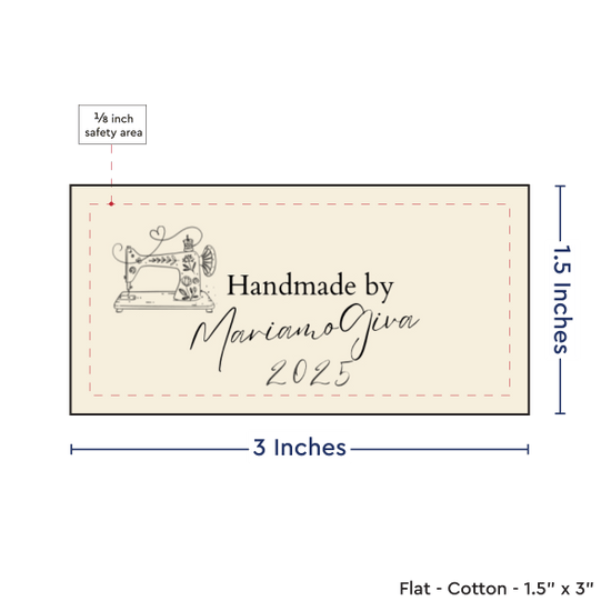 PPLR_HIDDEN_PRODUCT Print your Logo or Image on FLAT Cotton Tags