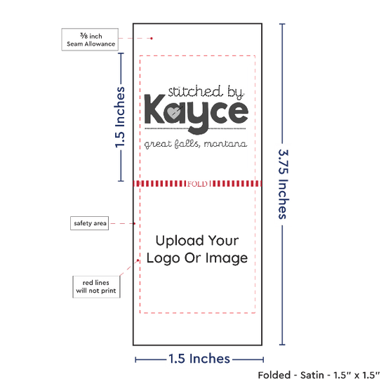 PPLR_HIDDEN_PRODUCT Print your logo/Image on Satin Tags (1.5" wide - Satin)