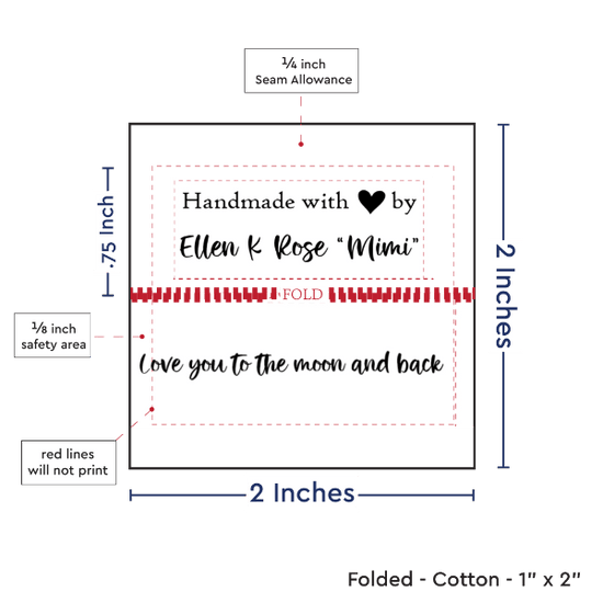 PPLR_HIDDEN_PRODUCT Print Your Logo or Image on FOLDED Cotton Tags