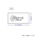 PPLR_HIDDEN_PRODUCT Print your Logo or Image on FLAT Cotton Tags