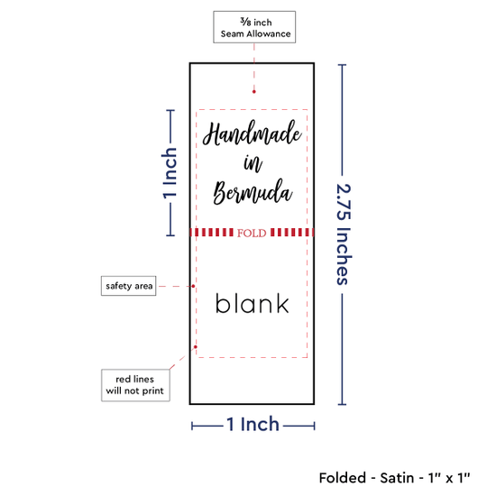 PPLR_HIDDEN_PRODUCT Handmade Square (1" wide - Satin)