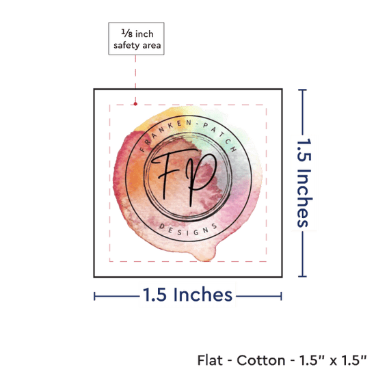 PPLR_HIDDEN_PRODUCT Print your Logo or Image on FLAT Cotton Tags