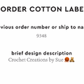 PPLR_HIDDEN_PRODUCT Reorder Previous Label Design - COTTON