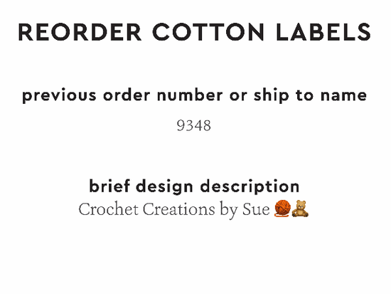 PPLR_HIDDEN_PRODUCT Reorder Previous Label Design - COTTON