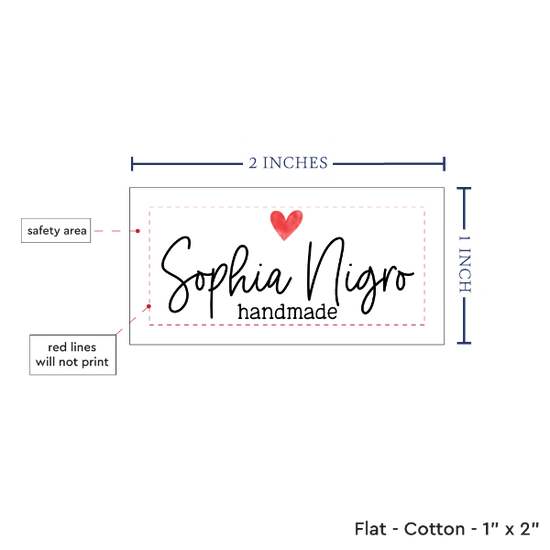 PPLR_HIDDEN_PRODUCT Simple Heart (2"x1"-Cotton)