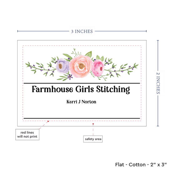 PPLR_HIDDEN_PRODUCT Floral Swag (2"x3"-Cotton)