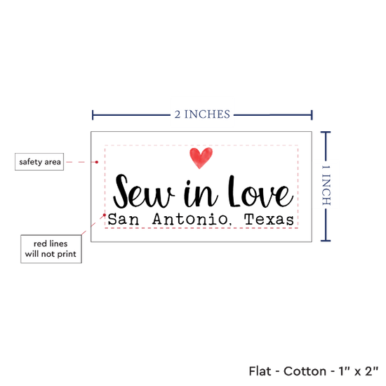 PPLR_HIDDEN_PRODUCT Simple Heart (2"x1"-Cotton)