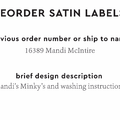 PPLR_HIDDEN_PRODUCT Reorder Previous Label Design - SATIN