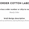 PPLR_HIDDEN_PRODUCT Reorder Previous Label Design - COTTON