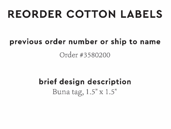 PPLR_HIDDEN_PRODUCT Reorder Previous Label Design - COTTON