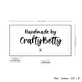PPLR_HIDDEN_PRODUCT Text Only Medium Large Label (1.5"x3"-Cotton)
