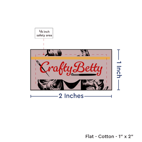 PPLR_HIDDEN_PRODUCT Print your Logo or Image on FLAT Cotton Tags