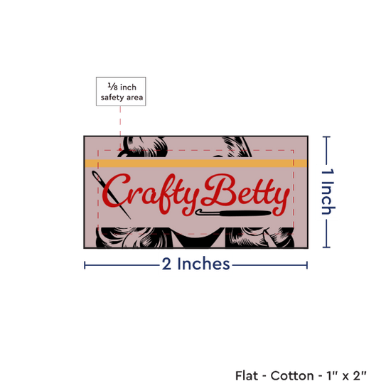 PPLR_HIDDEN_PRODUCT Print your Logo or Image on FLAT Cotton Tags