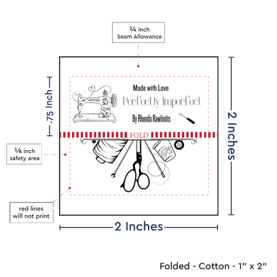 PPLR_HIDDEN_PRODUCT Print Your Logo or Image on FOLDED Cotton Tags