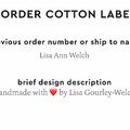 PPLR_HIDDEN_PRODUCT Reorder Previous Label Design - COTTON