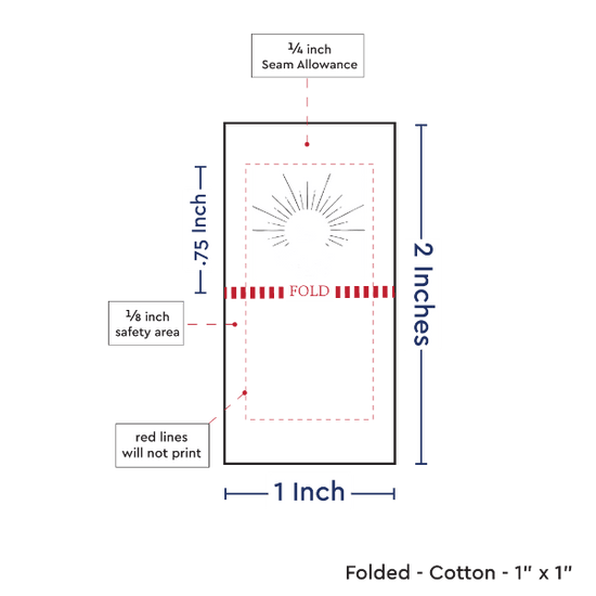 PPLR_HIDDEN_PRODUCT Print Your Logo or Image on FOLDED Cotton Tags